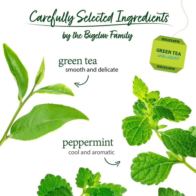 Green Tea with Mint, Caffeinated Tea with Green Tea and Peppermint, 20 Count ... gallery