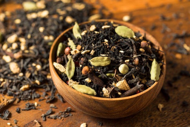 India Chai Handmade 8oz 100% all natural India black leaf tea