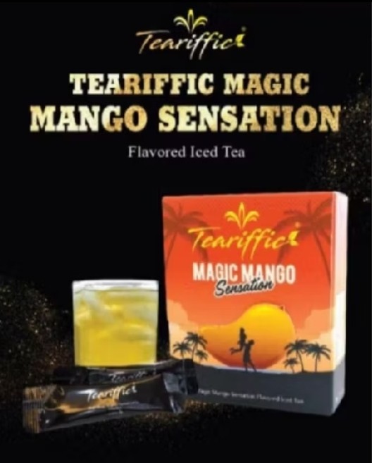 4 Box (48s x 3g ) Teariffic Magic Mango Sensation Sexual Men Herb Energy Coffee