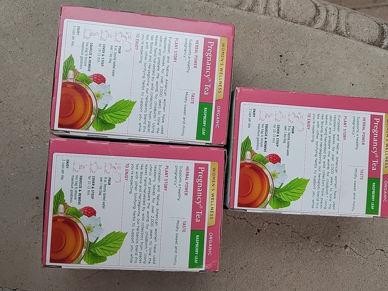 Organic Pregnancy Tea Raspberry Leaf, Caffeine-Free, 16 Tea Bags gallery
