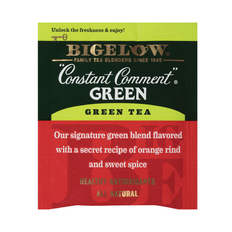 6x Boxes Bigelow Constant Comment Green Tea | 20 Pouches Per Box | 1.18oz gallery