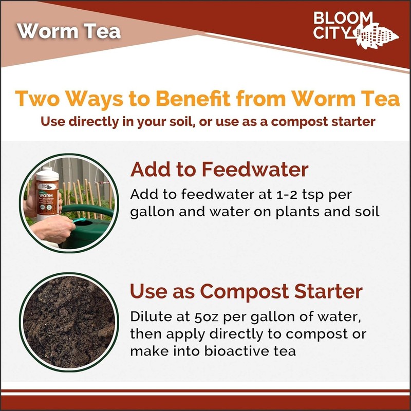 Natural 8 oz Worm Tea Concentrate & Compost Booster for Vibrant Plant Growth gallery