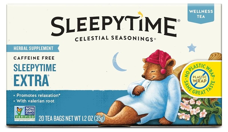 Celestial Seasonings Sleepytime Extra Herbal Tea, 20 Tea Bags (select Quantity)