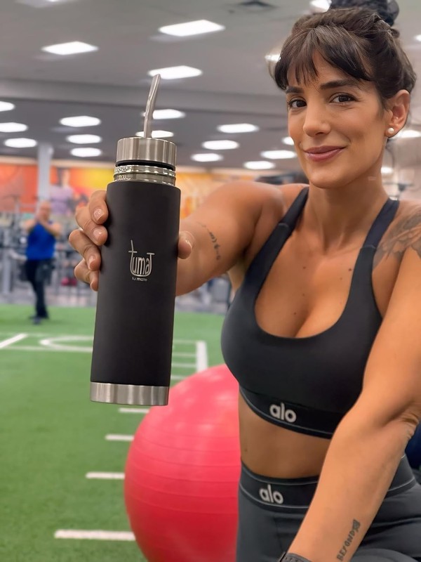 Self-Serving Yerba Mate System - Fluvion Insulated Bottle/- gallery