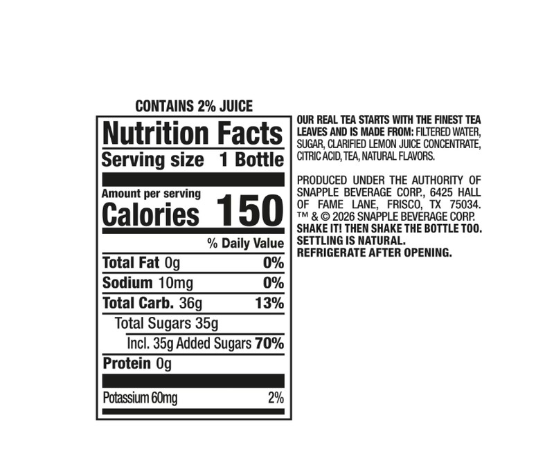Snapple Raspberry Tea Lemonade 12 Pack 16oz Limited Edition Fif-TEA Patrty gallery