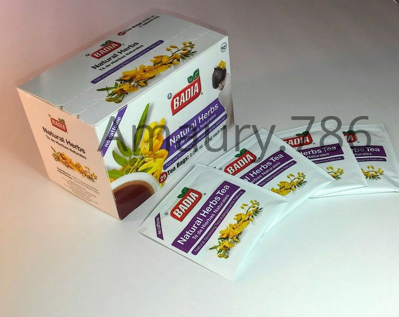 Badia-Natural Herbs Slimming/Slim Tea Lose Weight (1 Packs ) 25 tea bags