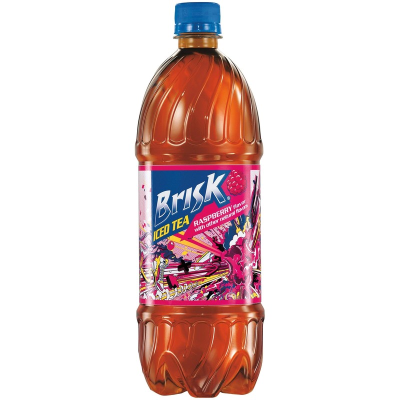 Brisk Raspberry tea 1 Liter 8pk