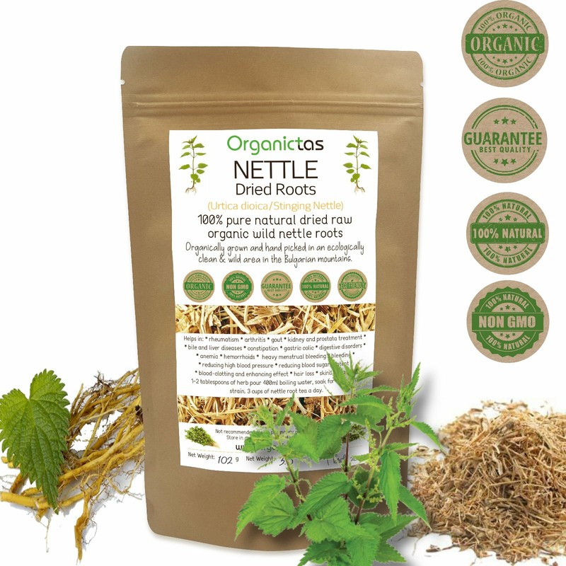 Stinging Nettle Root Tea | Premium Quality | Urtica Dioica | Loose Dried Cut Her