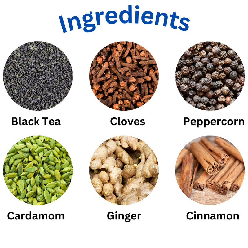 Chai Tea Loose Leaf | Ceylon Pekoe Tea and Spices| Authentic Indian Recipe gallery