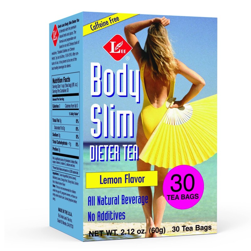 Body Slim Tea Dieters Tea, Caffeine Free Chinese Herbal Tea with Senna Leaves…