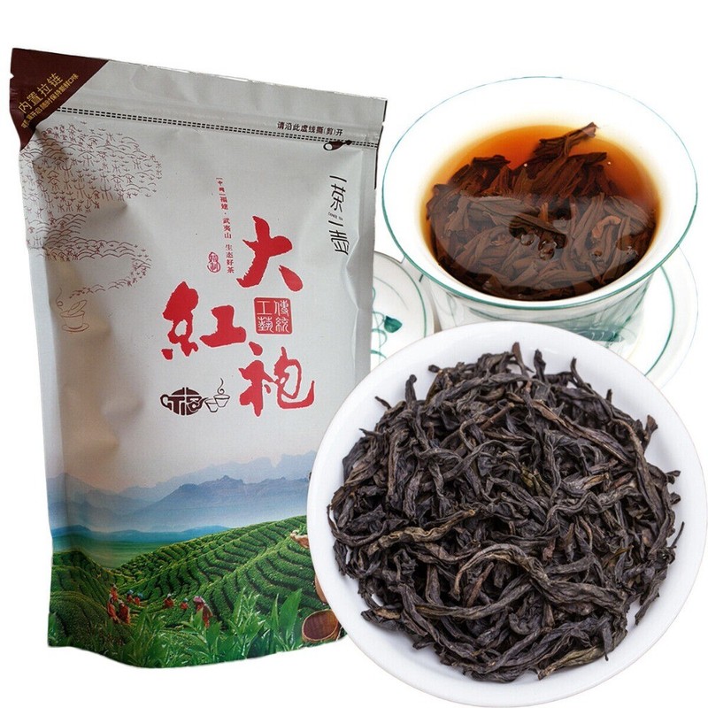 250g Wuyi Da Hong Pao Oolong Tea | Big Red Robe Loose Leaf Rock Tea Premium Tea