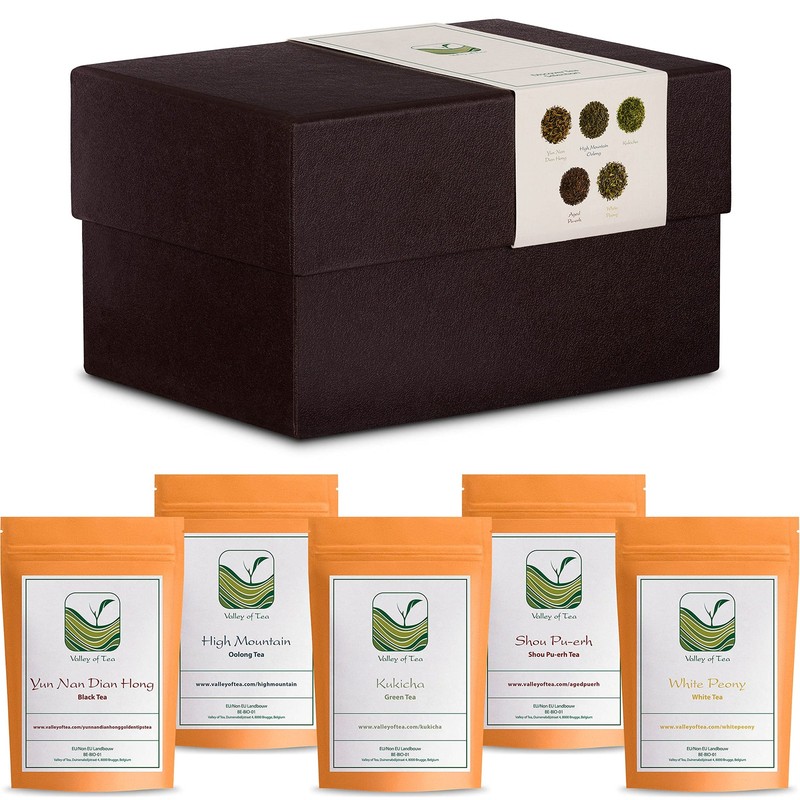 Tea Lovers Gift Box Discover – Luxury Loose Leaf Tea Variety Pack – Specialty…