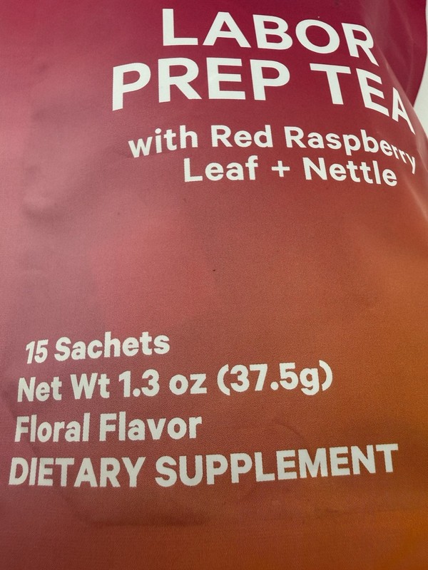 Pink Stork Labor Prep Tea w/ Red Raspberry Leaf + Nettle. Exp - 01/06/2028 gallery