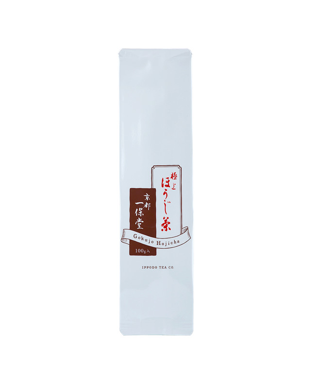 Japanese Kyoto Ippodo Gokujyo Hojicha Premium Quality Roasted Tea 100g Bag