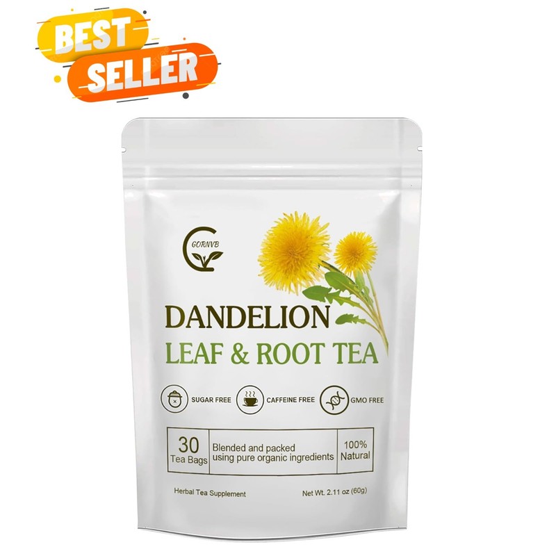 30 Count Organic Dandelion Tea – Supports Healthy Digestion & Kidney Function