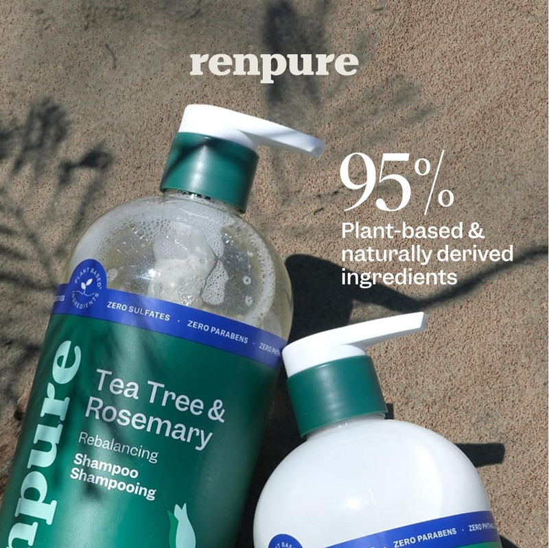 Tea Tree Rosemary Shampoo And Conditioner Set 24 Fl Oz Each (2 Pack) gallery