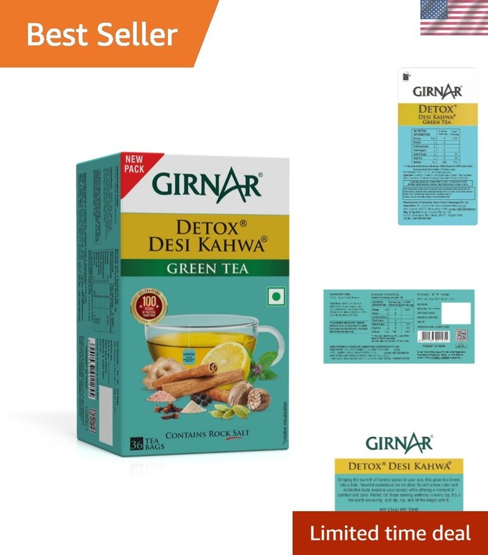 Detox Green Tea, 36 Teabags