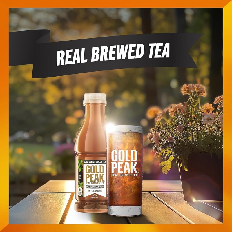 Iced Tea, Zero Sugar Sweet Tea Bottles, 16.9 fl oz, 6 Pack gallery