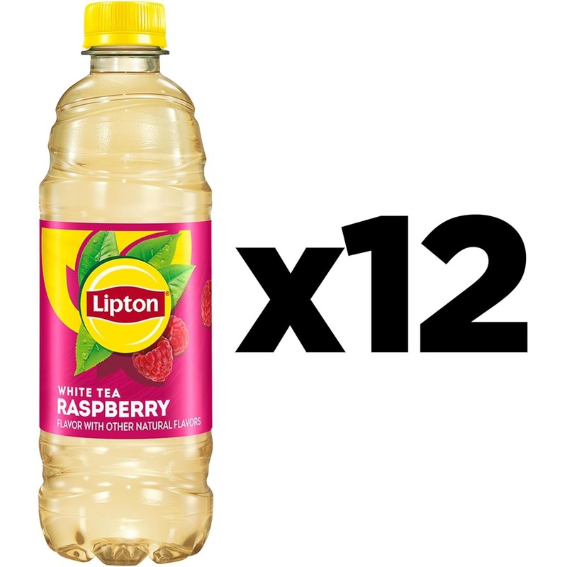 Refreshing Raspberry White Tea - 12 Bottles, 16.9 Fl Oz Each for Refreshment gallery