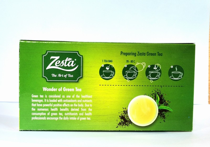 Ceylon Green Tea Bags 100% Natural Pure Herbal Organic Healthy Premium Quality gallery