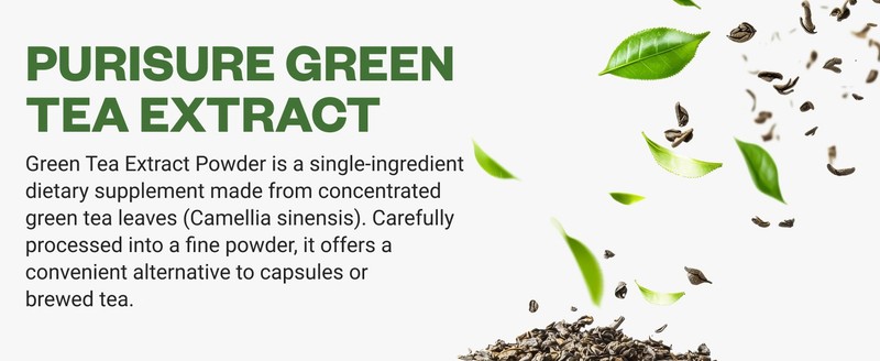 Green Tea Extract Powdered Tea from Premium Green Leaf Unsweetened Vegan gallery