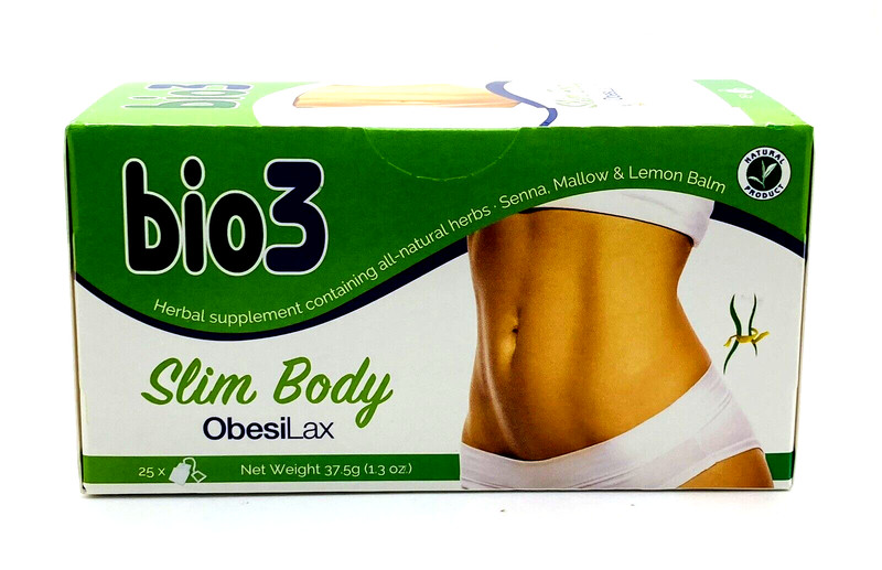 Bio3 ObesiLax Tea – 25 Tea Bags | Herbal Support for Weight Management