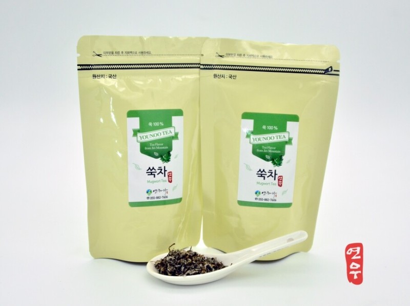 [YOUNOO JEDA] Korean Handmade Organic Mugwort Tea from Mountain.Jiri – 40g