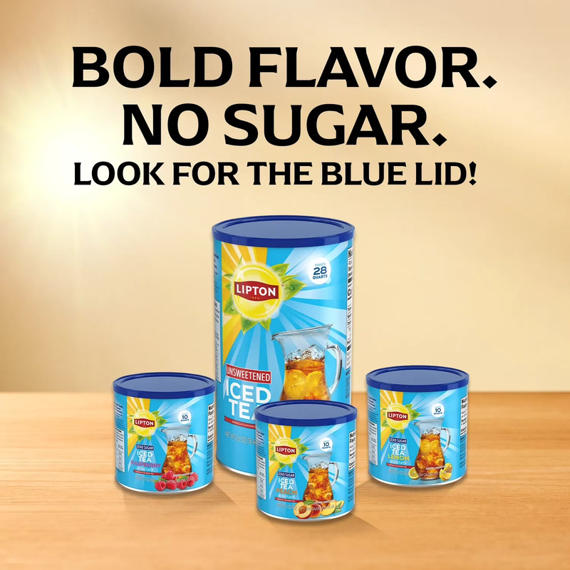 PR Lipton Zero Sugar Lemon Iced Tea Mix, 10 Quarts - FREE SHIPPING gallery