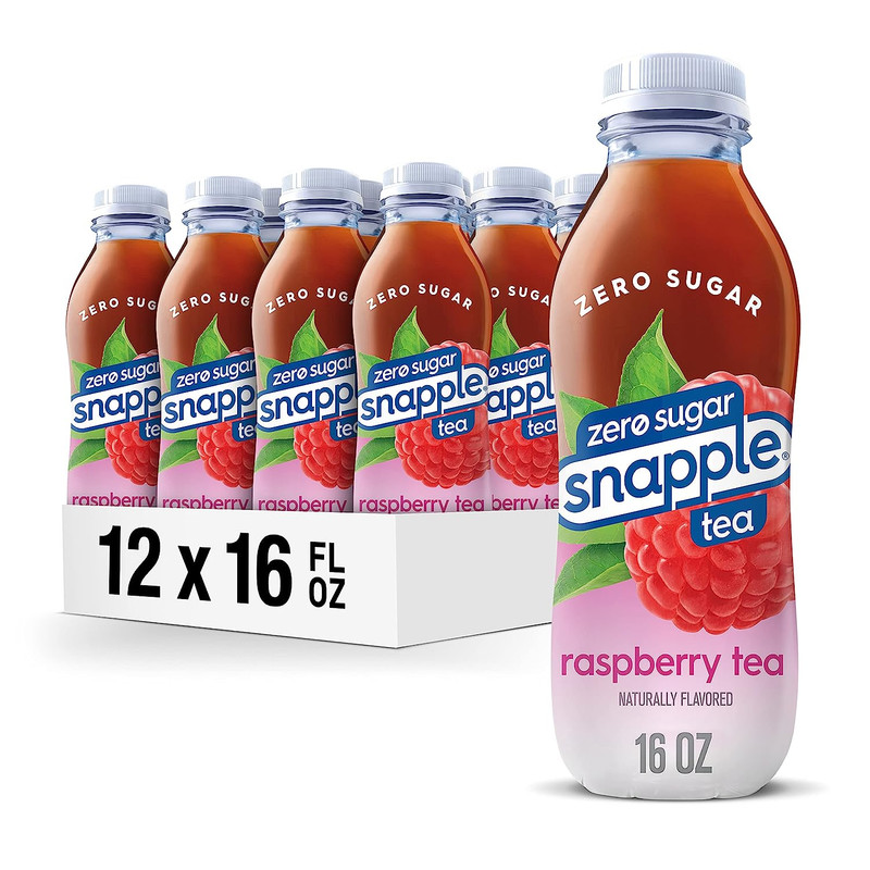 Zero Sugar Raspberry Tea, 16 Fl Oz Recycled Plastic Bottle, Pack of 12 gallery