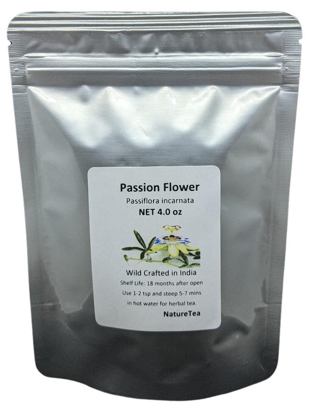 Passion Flower – Passiflora incarnata Loose Cut/Sifted by Nature, Wild Crafted