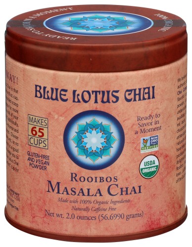 Blue Lotus Organic Rooibos Masala Chai 2 Oz (Pack of 6)