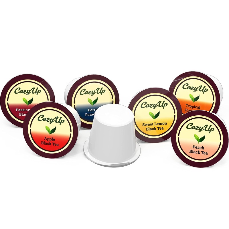 CozyUp Variety Fruit Tea Sampler Pack Pod For Keurig K-Cup Brewers 36-Count gallery