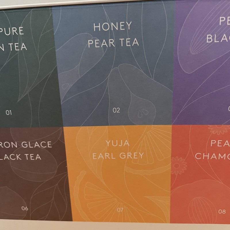 Osulloc Premium Tea Collection Assortment Jeju Green, Pear, Peach, Tangerine gallery