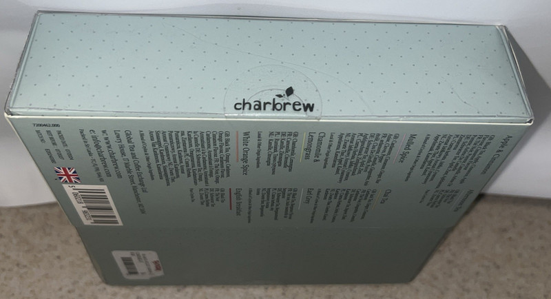 Charbrew Tea Gift Set - 16 Individual Cup Brews (2 Each of 8 Flavors) SEALED NEW gallery