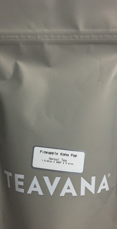 🍑❤️🍍 NEW! RARE! TEAVANA PINEAPPLE KONA POP YOU PICK 2 OZ, 4 OZ, 6 OZ, 8 OZ BAG gallery