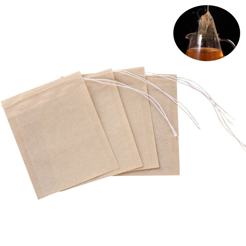 Rectangular Shaped Tea Pouches For Herbs Everyday Use 100Set gallery