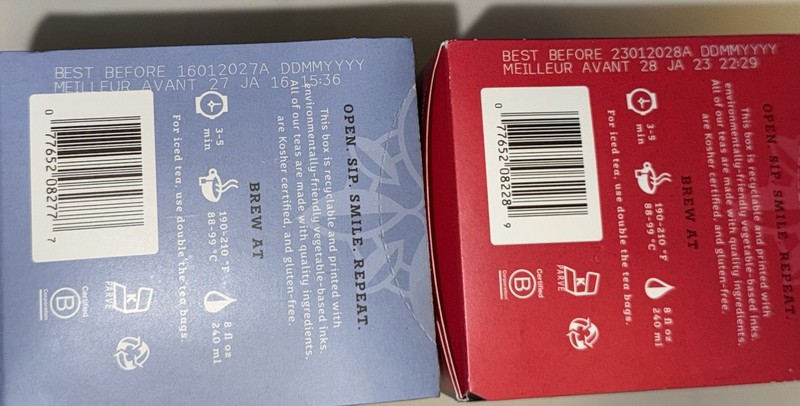 (6) boxes STASH TEA BAGS = 5 DECAF EARL GREY + 1 English Breakfast Black Regular gallery