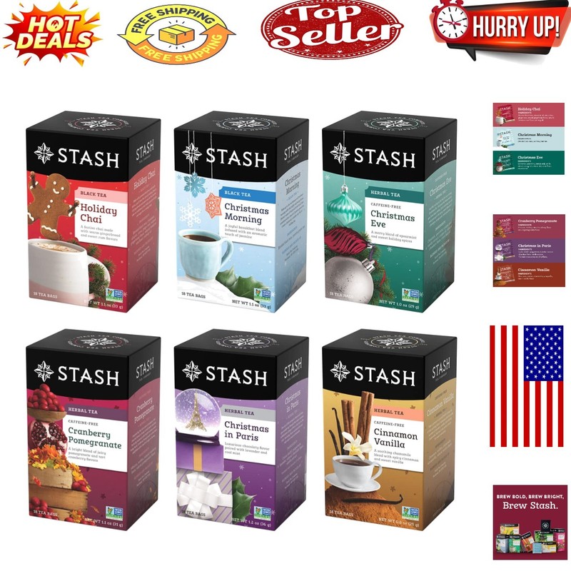 Holiday Tea Collection: Assorted Flavors for Every Festive Moment