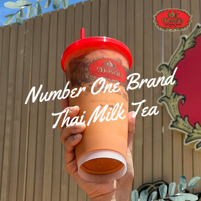 ChaTraMue Extra Gold Thai Tea Mix Classic Rich Flavour Iced & Hot Selected 400g gallery