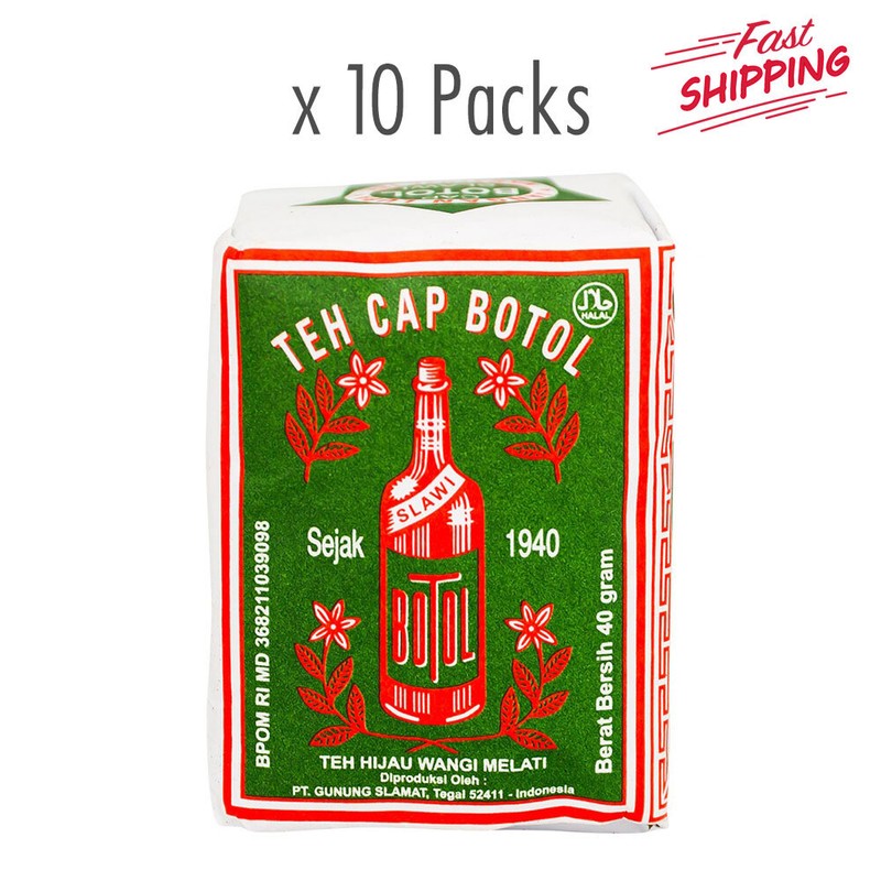 KP Pure Green Tea Delight Indonesia Java Traditional Loose Tea 10 Pcs @40 gr