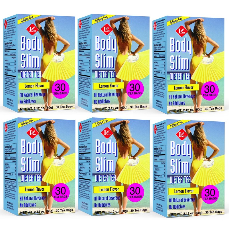 Uncle Lees Tea Body Slim Tea Dieters Tea, Caffeine Free Chinese Herbal Tea wi…