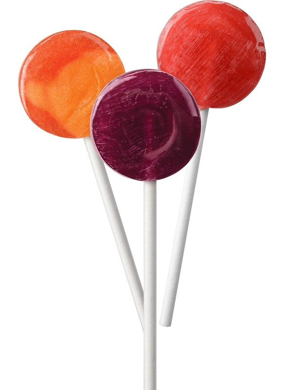 Assorted Flavors Organic Lollipops - 125 Count gallery