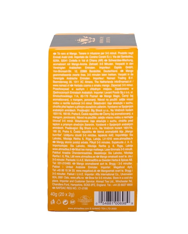 Mango Magic Black Tea - 20 Count Tea Bags for Refreshing Moments gallery