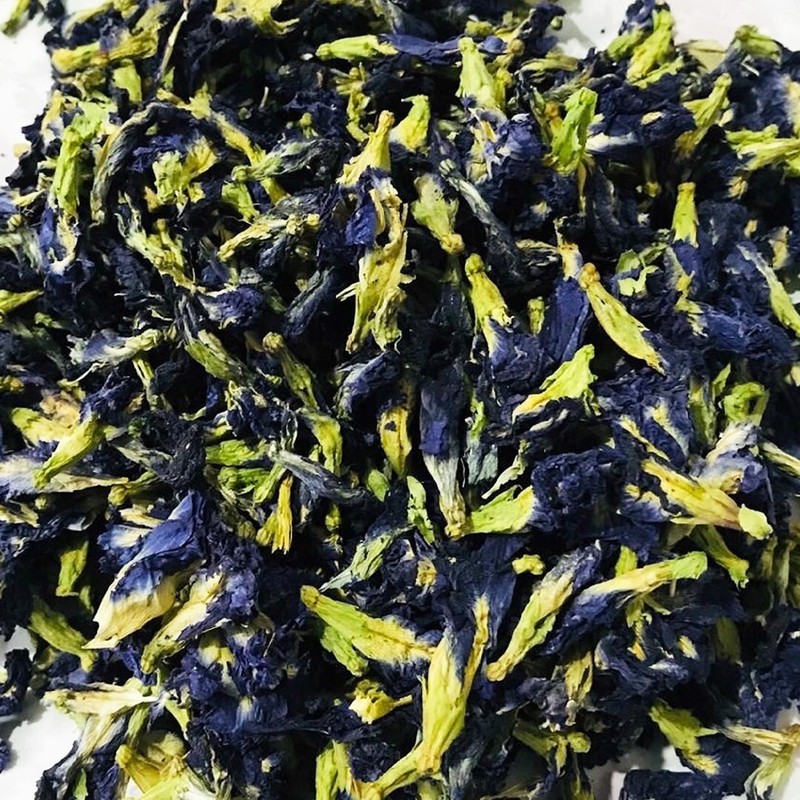 100% Dried Organic Blue Butterfly Pea Flower Clitoria Ternatea Herbal Tea 100g