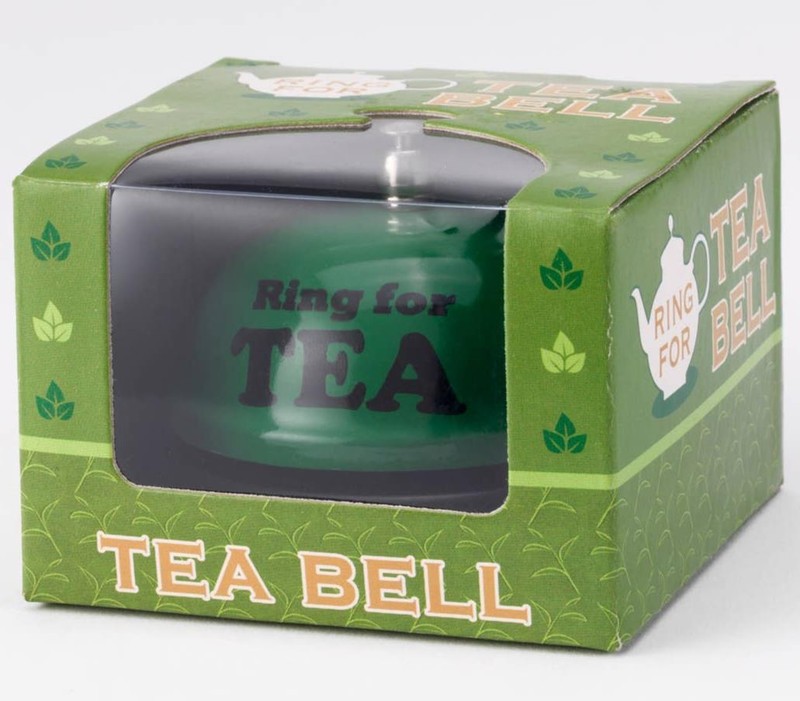RING FOR TEA BELL – Kitchen Office Desk Drink Bar Room Table Home Accessory