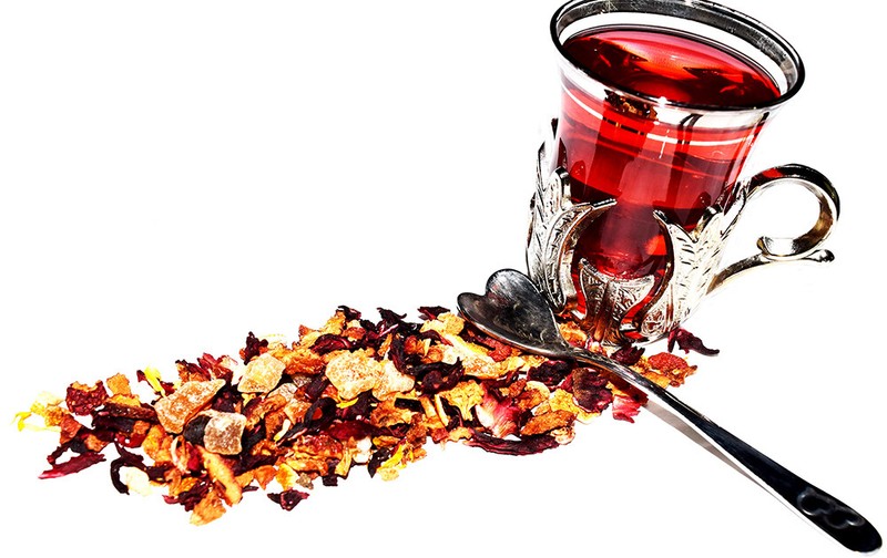 Peach Fruit Tea, Decaffeinated Tea, Loose Leaf Tea gallery