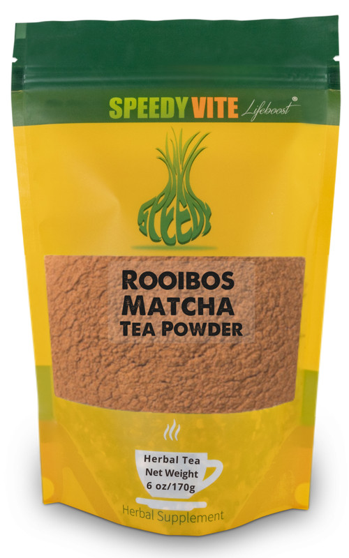 SpeedyVite® Matcha Rooibos Tea Organic Ingredients (6oz) Made in USA