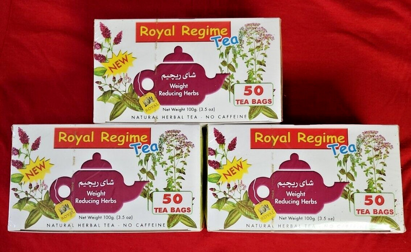 Royal Regiem Diet TEA 150 Bags EXP*8/2027 *FREE SHIPPIN.USA