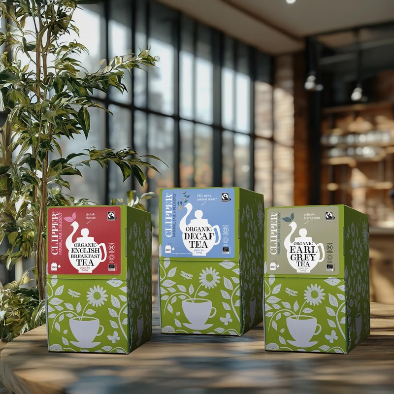 Clipper Tea, Organic Decaf, PlantBased, Decaffeinated Black Tea, Great Over I... gallery