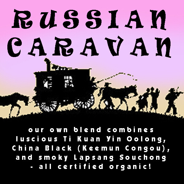 Travelers Russian Caravan Tea (blend), loose/bulk from $4.50 (1 oz.)